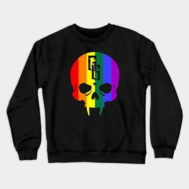 LGBT Pride Gehenna Crewneck Sweatshirt by highcouncil@gehennagaming.com